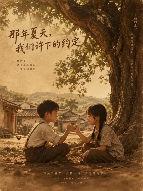 老槐树下的约定 - 短剧网页版 乡村爱情 短剧网页版《老槐树下的约定》封面 - 乡村爱情短剧