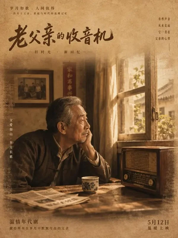 父亲的电台 - 短剧网页版 家庭伦理 短剧网页版《父亲的电台》封面 - 家庭伦理短剧